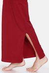 Zivame All Day Seamless Mermaid Saree Shapewear With Removable Drawcord - Tango Red2 — thumbnail 6